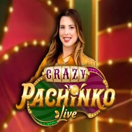 Crazy Pachinko logo by Evolution Real Money Casino