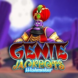 Genie Jackpots Wishmaker online game logo by Blueprint Gaming on realmoneycasinonz.it.com