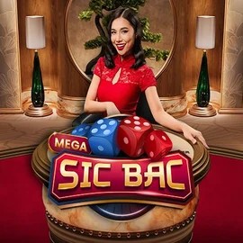 Mega Sic Bac game by Pragmatic Play – logo hosted on Real Money Casino
