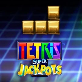 Tetris Super Jackpots game by WMS – logo hosted on Real Money Casino