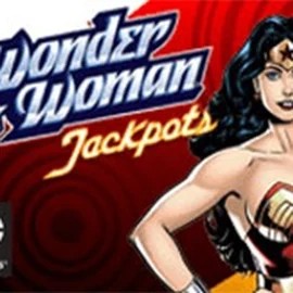 Wonder Woman Jackpots logo by Amaya at Real Money Casino